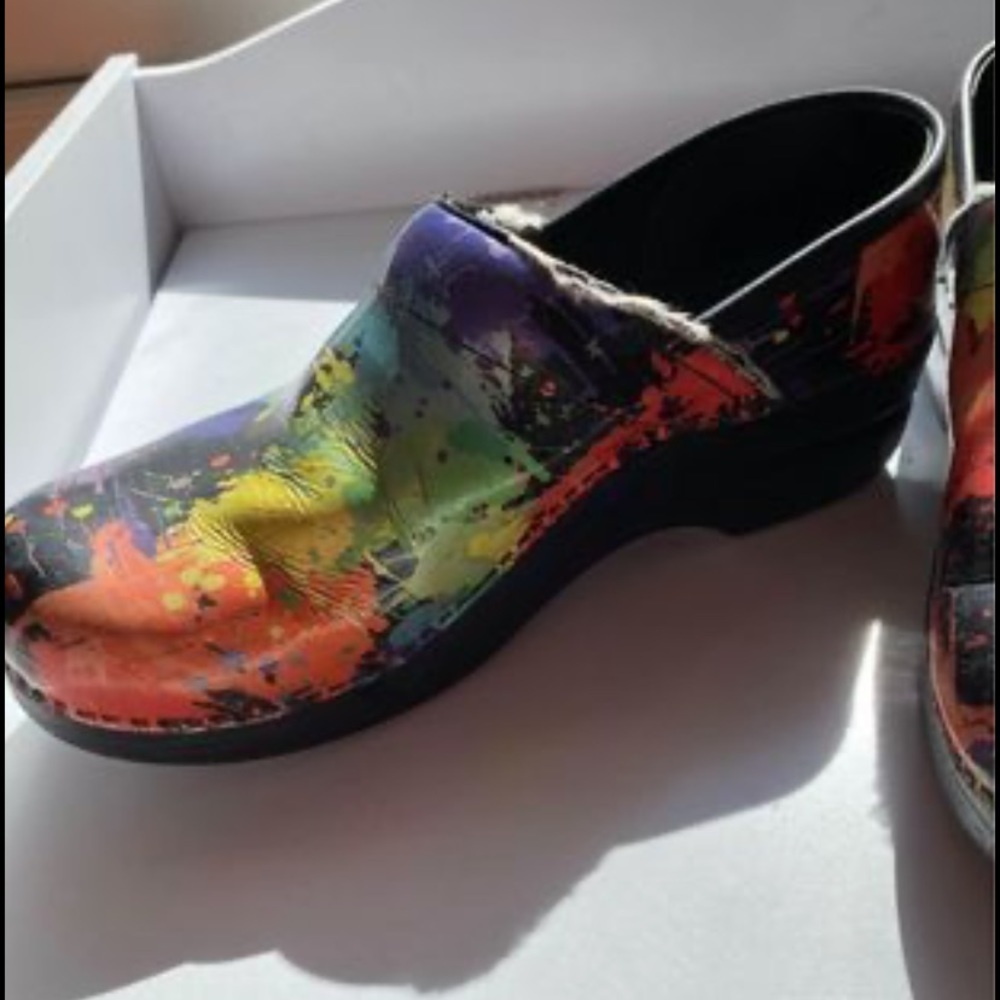 Dansko Paint Splatter Splotchwork Professional Mu… - image 5